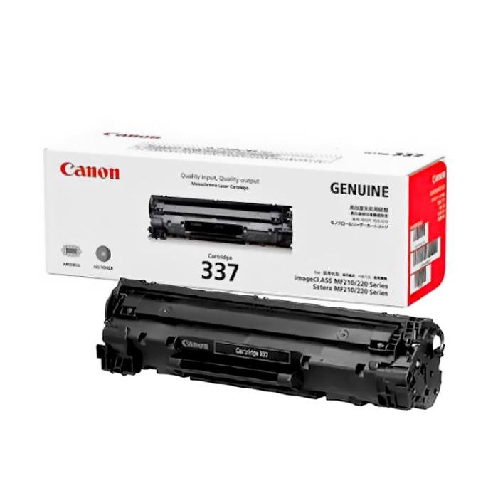 Canon 337 genuine black toner cartridge with retail box