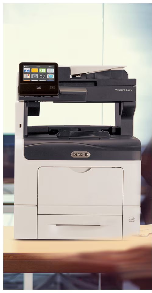 Xerox VersaLink C405 colour multifunction office printer with touchscreen